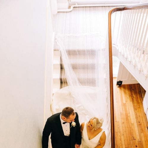 Joanna and Paul stairs 12